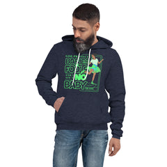 "God Protects Fools" Unisex Hoodie (Woman Version) | Lime