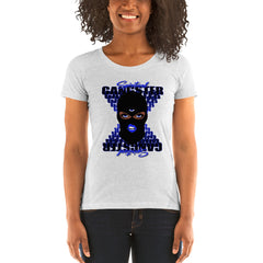 "Spiritual Gang" Ladies T-Shirt (Cocoa) | Blue