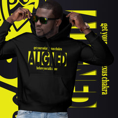 "Aligned" Unisex Hoodie (No Talking Version) | Solar Plexus Chakra