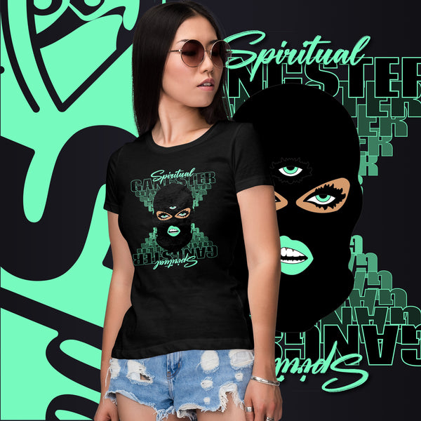 "Spiritual Gang" Ladies T-Shirt (Beige) | Cyan