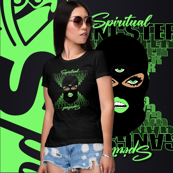 "Spiritual Gang" Ladies T-Shirt (Beige) | Lime