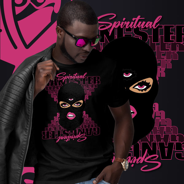 "Spiritual Gang" Unisex T-Shirt (Beige) | Pink