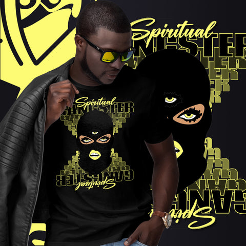 "Spiritual Gang" Unisex T-Shirt (Beige) | Yellow