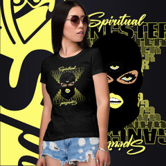 "Spiritual Gang" Ladies T-Shirt (Beige) | Yellow