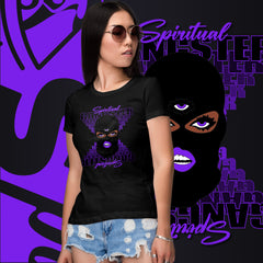 "Spiritual Gang" Ladies T-Shirt (Cocoa) | Purple