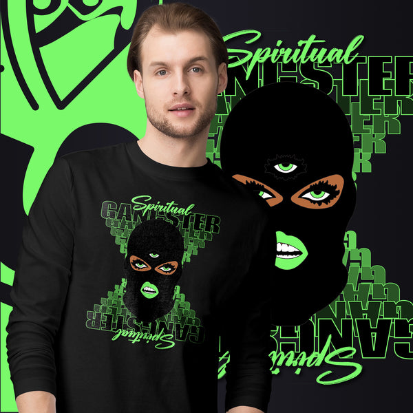 "Spiritual Gang" Unisex Long Sleeve Tee (Pecan) | Lime