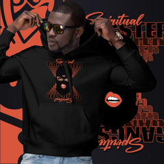 "Spiritual Gang" Unisex Hoodie (Pecan) | Orange