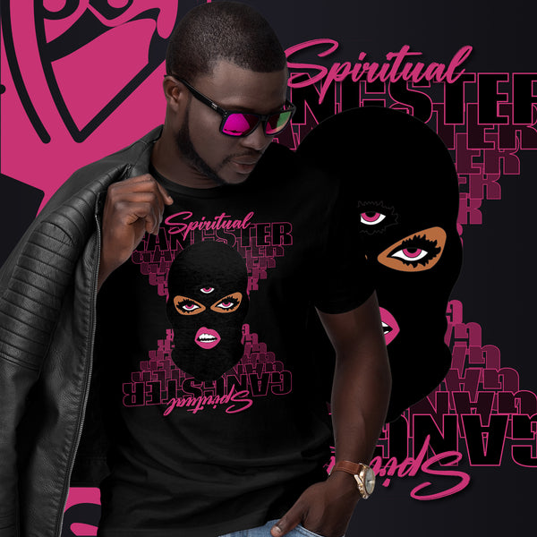 "Spiritual Gang" Unisex T-Shirt (Pecan) | Pink