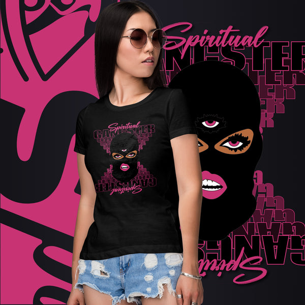 "Spiritual Gang" Ladies T-Shirt (Pecan) | Pink