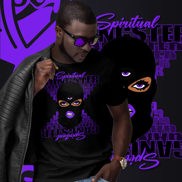 "Spiritual Gang" Unisex T-Shirt (Pecan) | Purple