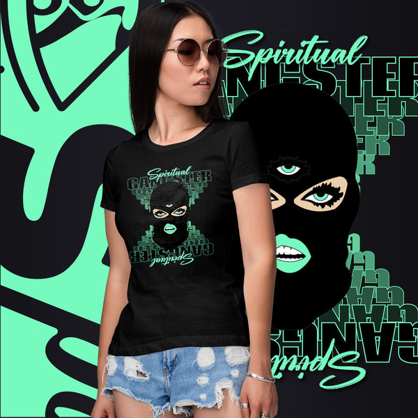 "Spiritual Gang" Ladies T-Shirt (White) | Cyan