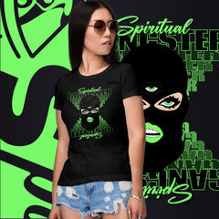"Spiritual Gang" Ladies T-Shirt (White) | Lime