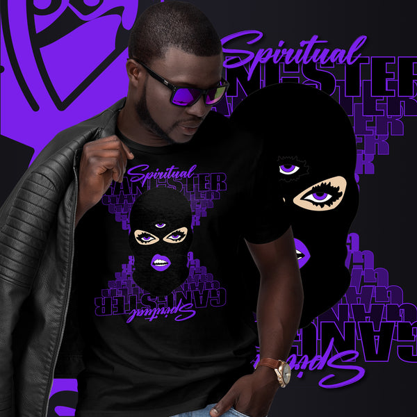 "Spiritual Gang" Unisex T-Shirt (White) | Purple