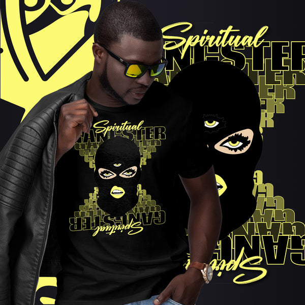 "Spiritual Gang" Unisex T-Shirt (White) | Yellow