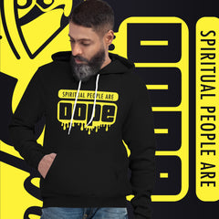 "Spiritual People" Unisex Hoodie (Solid) | Yellow