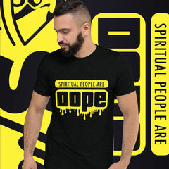 "Spiritual People" Unisex T-Shirt (Solid) | Yellow