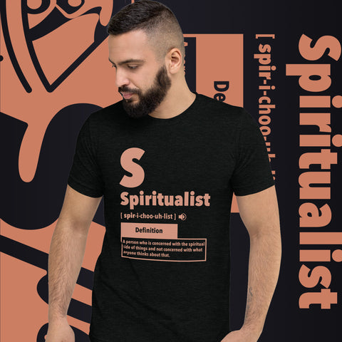 "Spiritualist" Unisex T-Shirt (Solid) | Beige