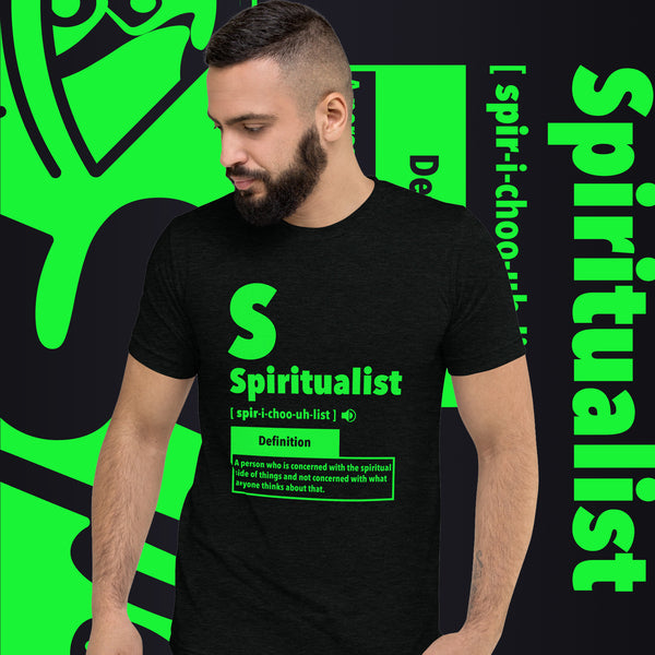 "Spiritualist" Unisex T-Shirt (Solid) | Lime