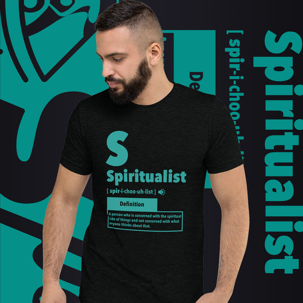 "Spiritualist" Unisex T-Shirt (Solid) | Teal