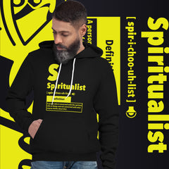 "Spiritualist" Unisex Hoodie (Solid) | Yellow