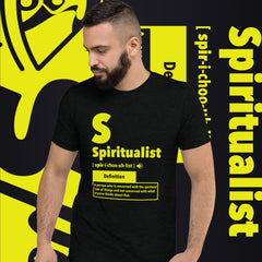 "Spiritualist" Unisex T-Shirt (Solid) | Yellow