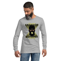 "Spiritual Gang" Unisex Long Sleeve Tee (Cocoa) | Yellow