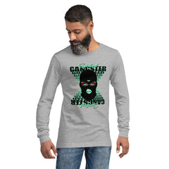 "Spiritual Gang" Unisex Long Sleeve Tee (Cocoa) | Cyan