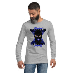 "Spiritual Gang" Unisex Long Sleeve Tee (Beige) | Blue