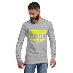 "Spiritual People" Unisex Long Sleeve Tee (Solid) | Yellow