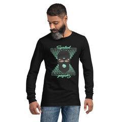 "Spiritual Gang" Unisex Long Sleeve Tee (Beige) | Cyan