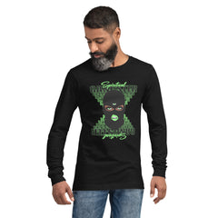 "Spiritual Gang" Unisex Long Sleeve Tee (Cocoa) | Lime