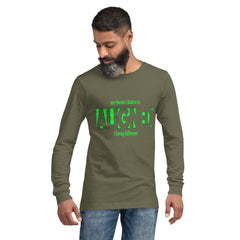 "Aligned" Unisex Long Sleeve Tee (Brag Version) | Heart Chakra