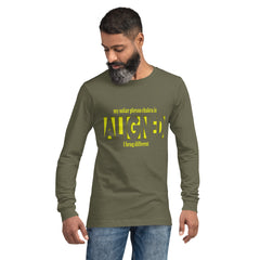 "Aligned" Unisex Long Sleeve Tee (Brag Version) | Solar Plexus Chakra