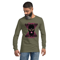 "Spiritual Gang" Unisex Long Sleeve Tee (Beige) | Pink