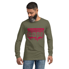 "Spiritual People" Unisex Long Sleeve Tee (Solid) | Mauve