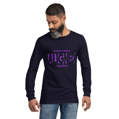 "Aligned" Unisex Long Sleeve Tee (Brag Version) | Third Eye Chakra