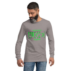 "Aligned" Unisex Long Sleeve Tee (Brag Version) | Heart Chakra