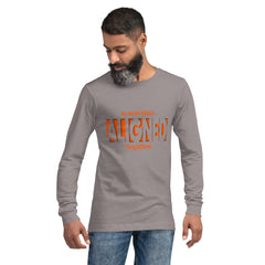 "Aligned" Unisex Long Sleeve Tee (Brag Version) | Sacral Chakra