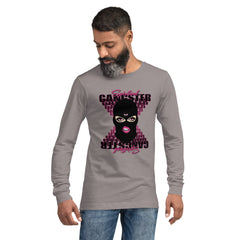 "Spiritual Gang" Unisex Long Sleeve Tee (White) | Pink