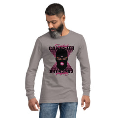 "Spiritual Gang" Unisex Long Sleeve Tee (Cocoa) | Pink