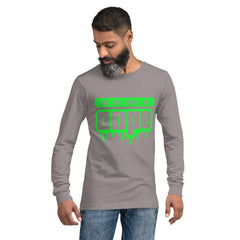 "Spiritual People" Unisex Long Sleeve Tee (Solid) | Lime