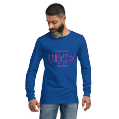 "Aligned" Unisex Long Sleeve Tee (Brag Version) | Crown Chakra