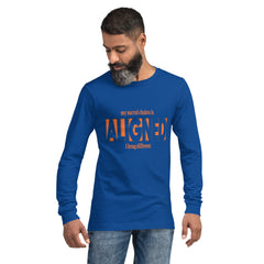 "Aligned" Unisex Long Sleeve Tee (Brag Version) | Sacral Chakra