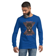 "Spiritual Gang" Unisex Long Sleeve Tee (Cocoa) | Orange