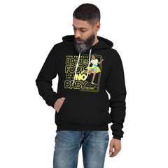 "God Protects Fools" Unisex Hoodie (Woman Version) | Yellow