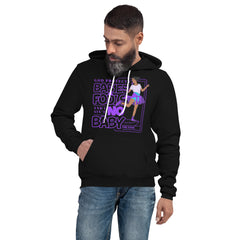 "God Protects Fools" Unisex Hoodie (Woman Version) | Purple