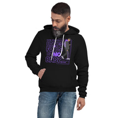 "God Protects Fools" Unisex Hoodie (Man Version) | Purple