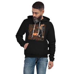 "God Protects Fools" Unisex Hoodie (Man Version) | Orange