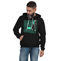 "God Protects Fools" Unisex Hoodie (Man Version) | Cyan