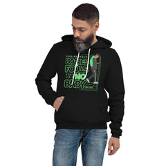 "God Protects Fools" Unisex Hoodie (Man Version) | Green